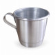 Caneca de alumínio com alça de alumínio