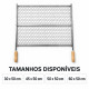 Grelha para churrasqueira 30 cm