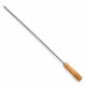 Espeto de churrasco duplo 65 cm