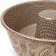 Forma de Bolo Antiaderente 24 cm com Furo Central Florença – Bege