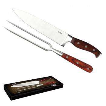 Conjunto para Churrasco Garfo e Faca Steell